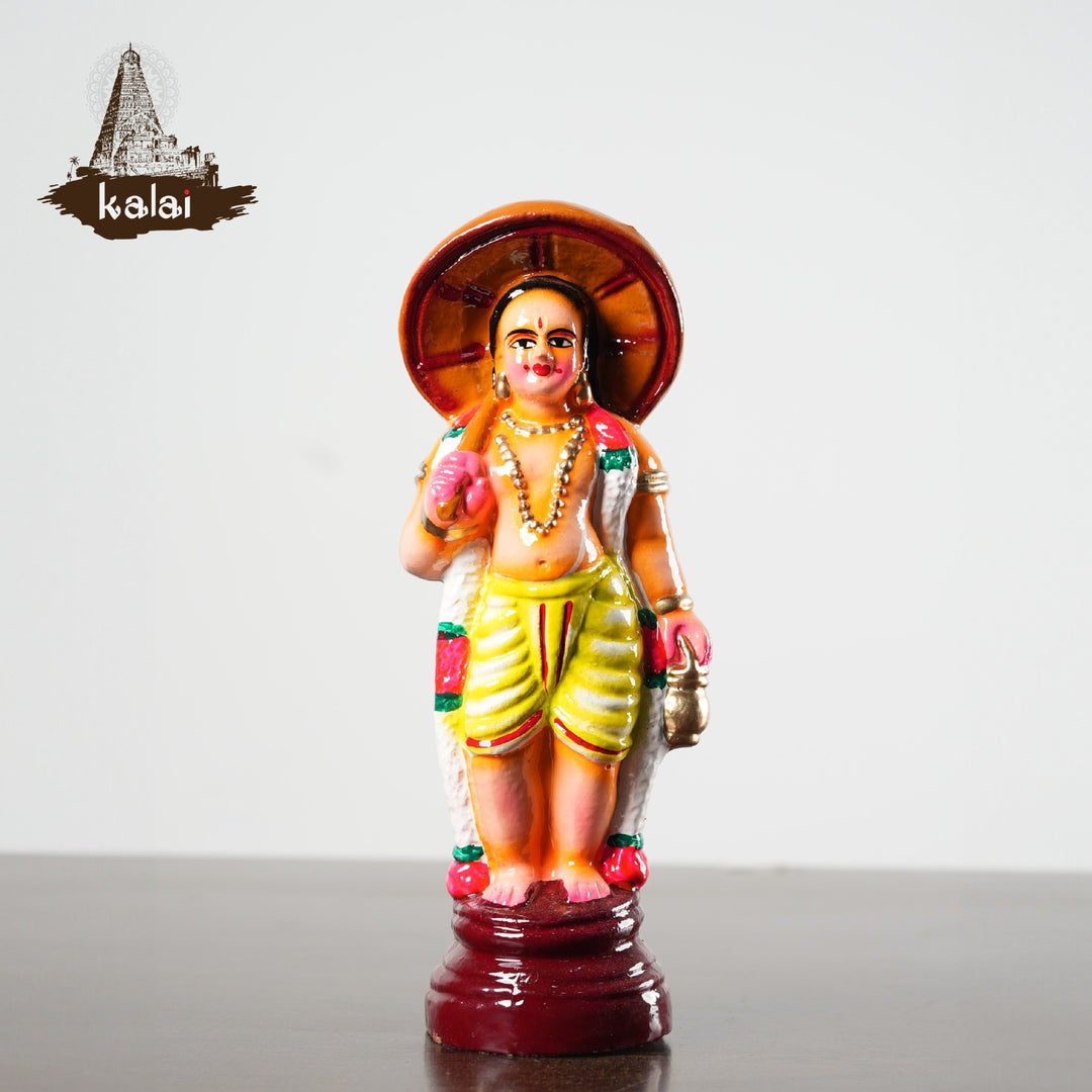 Divine Grace: Lord Vamana Handmade Sculpture