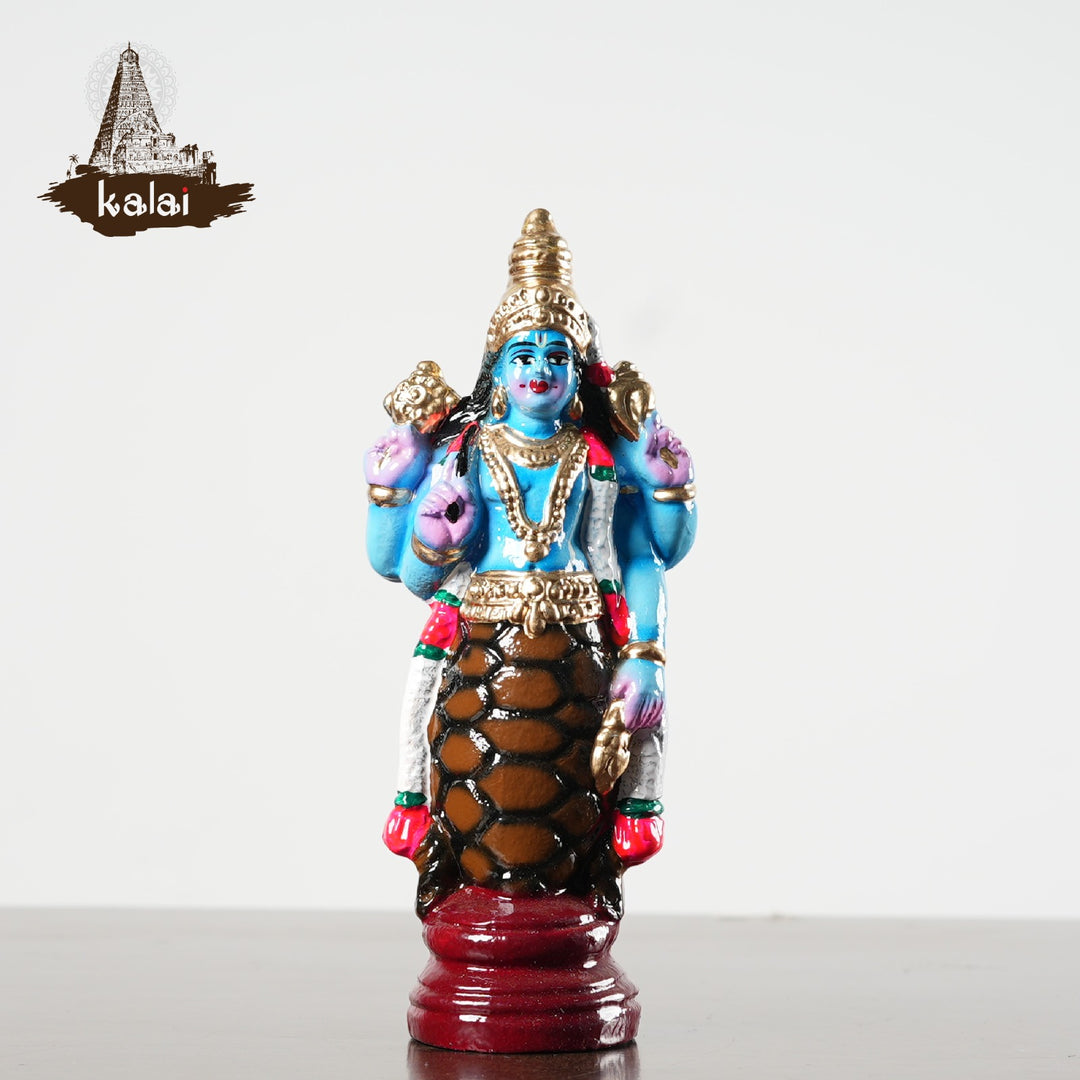 Cosmic Guardian: Lord Kurma Handmade Sculpture