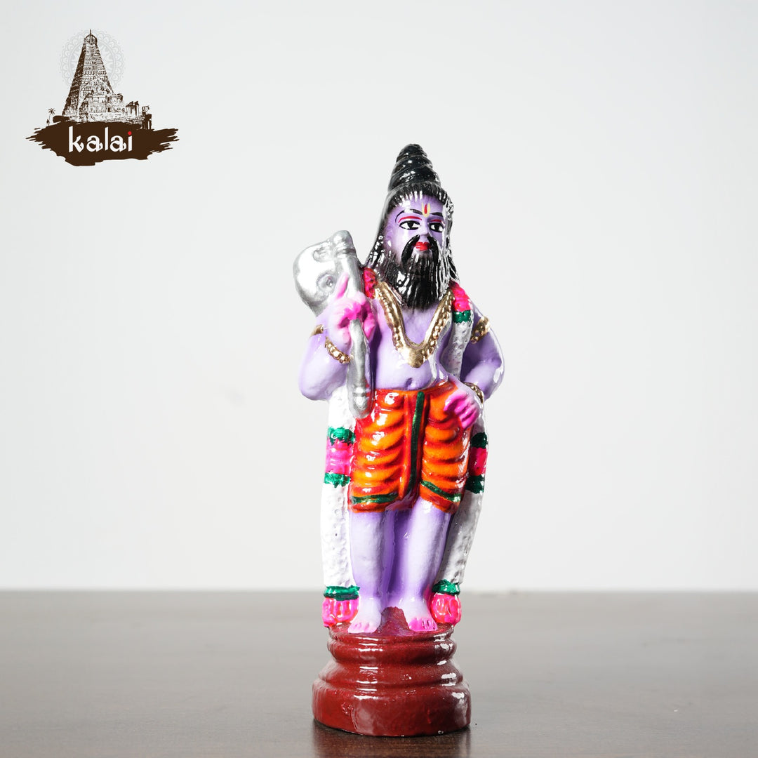 Mighty Sage: Lord Parshuram Handmade Sculpture