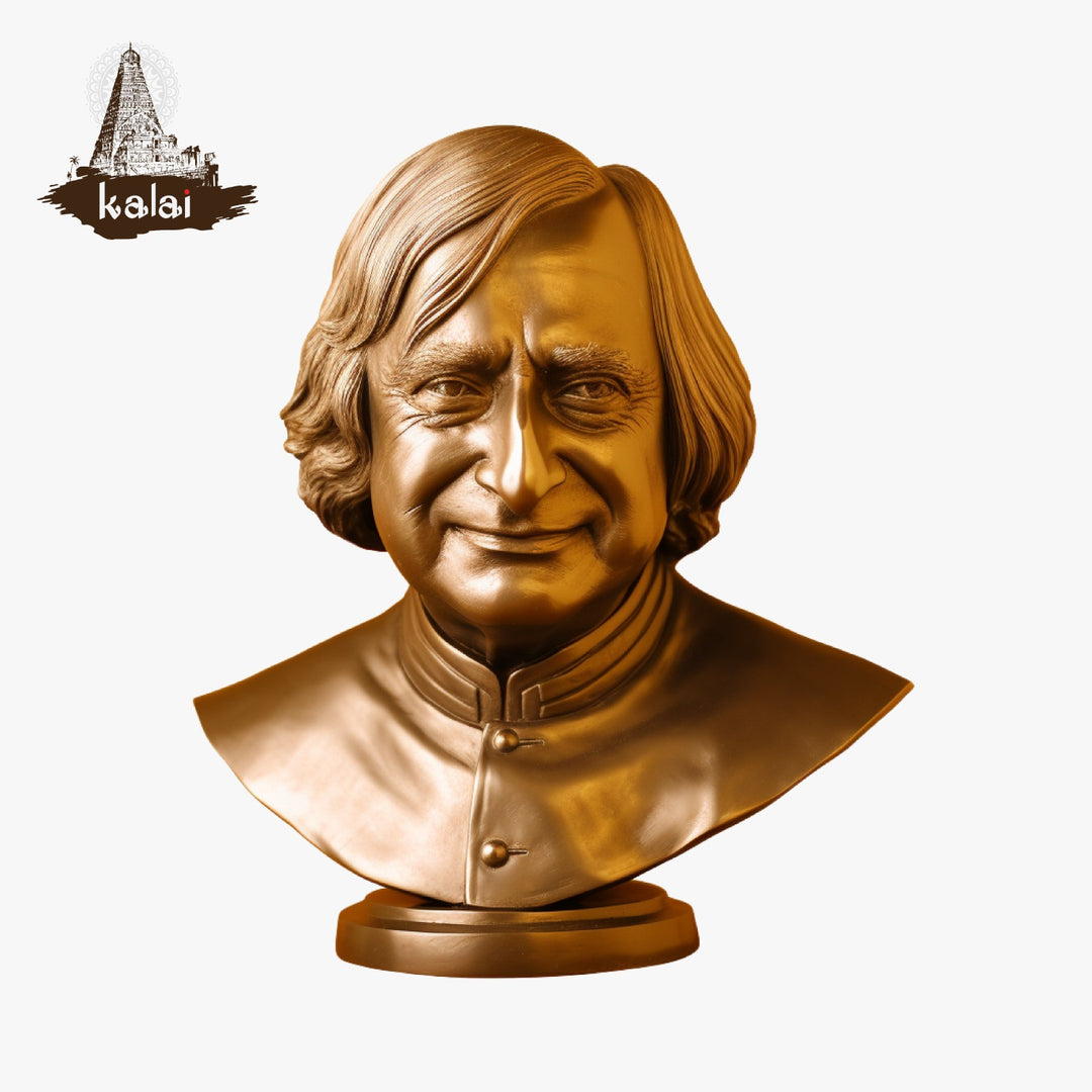 Inspiring Legacy: Dr. APJ Abdul Kalam Handmade Bust Sculpture